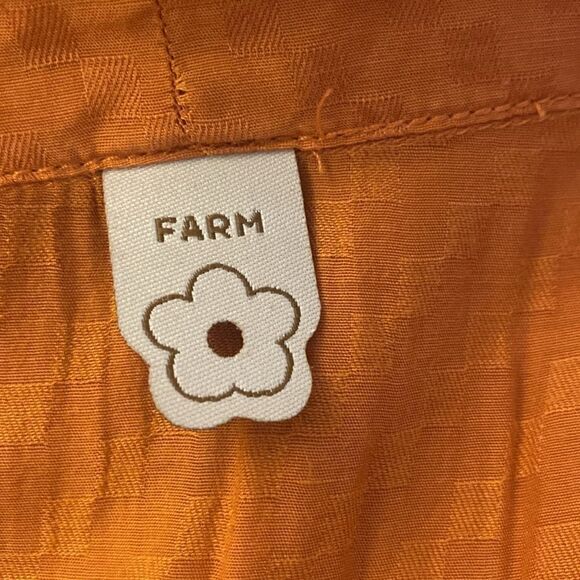 FARM Rio Orange Sleeveless Top - Picture 7 of 8